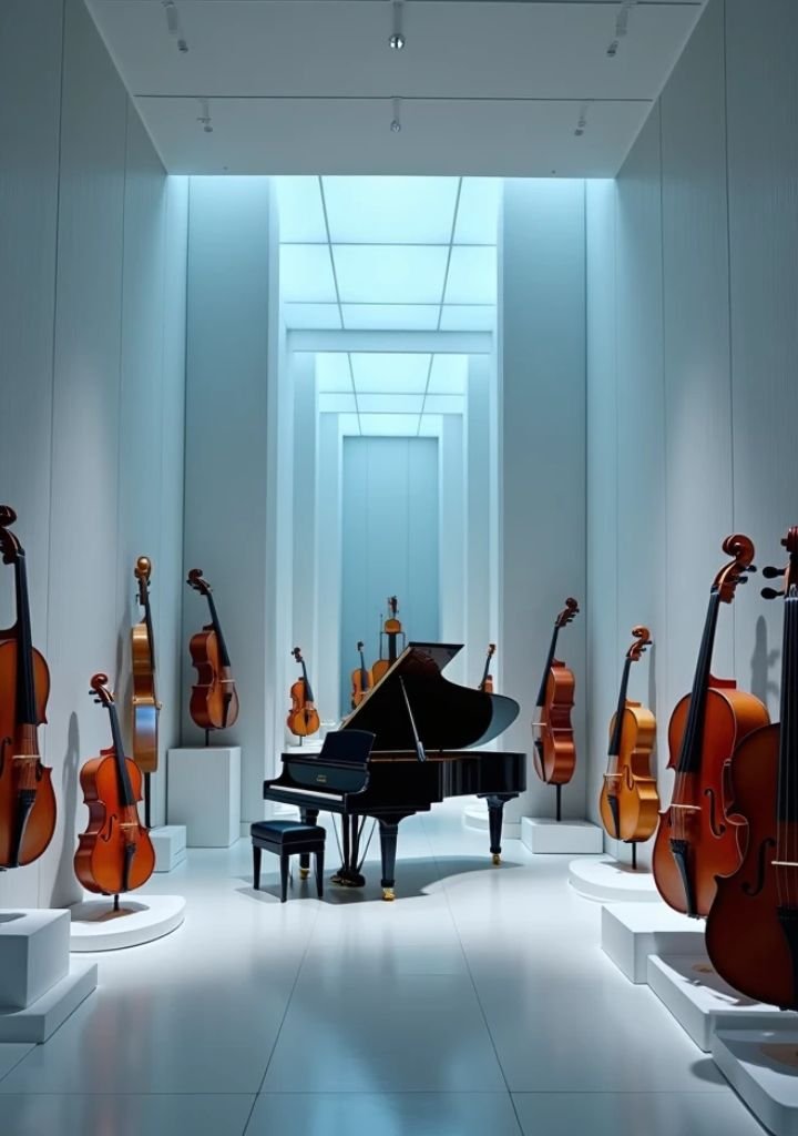 Piano and violins