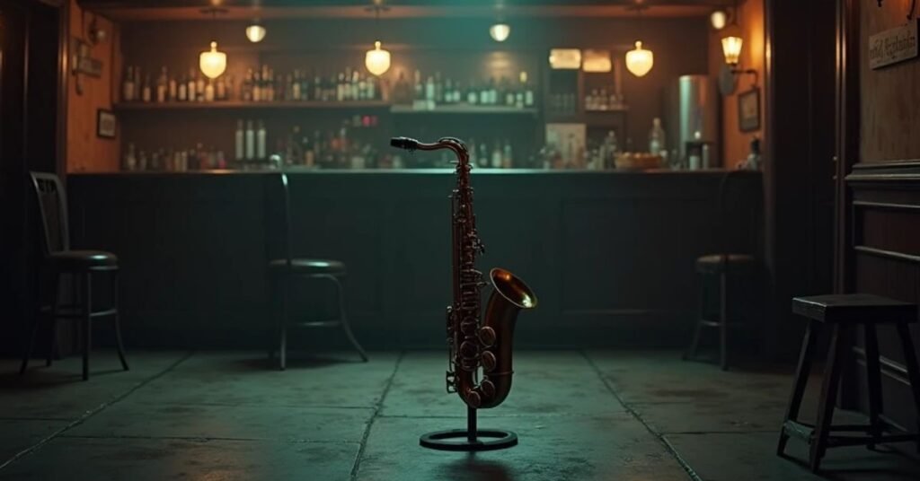 How to Keep Your Saxophone in Perfect Condition. Sax sophone at the bar